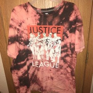 Upcycled Justice League shirt